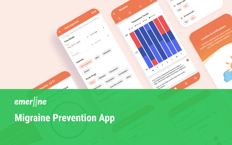 Migraine Prevention App screenshot 1