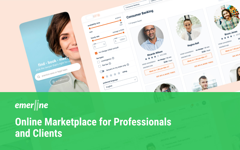 Online Marketplace for Streamlined Professional Services screenshot 1