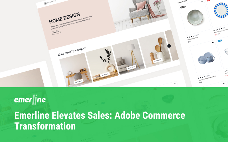 Emerline Elevates Sales: Adobe Commerce Transformation screenshot 1