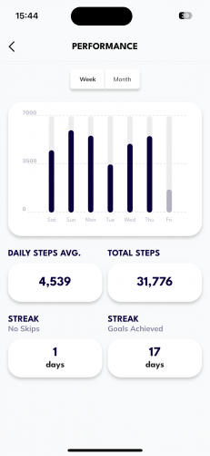 StepUnlock – iOS & Android Productivity & Wellness App screenshot 3