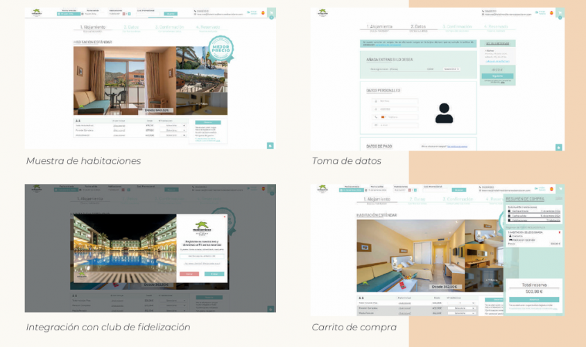 Motor de reservas screenshot 1