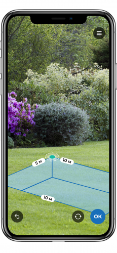 AR configurator of swimming pools by Aquatechnik screenshot 3