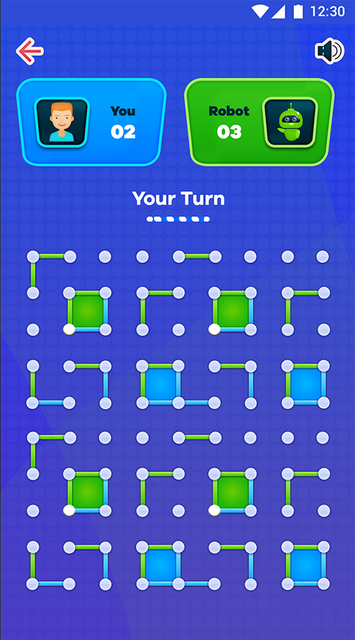 Dots and Boxes screenshot 1