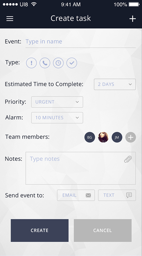 Task Chat screenshot 1