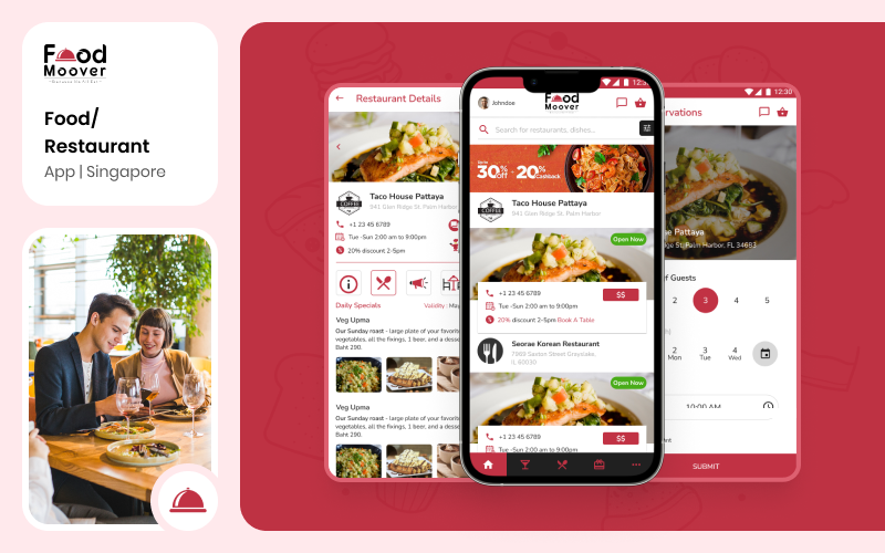 Food Moover Application screenshot 1