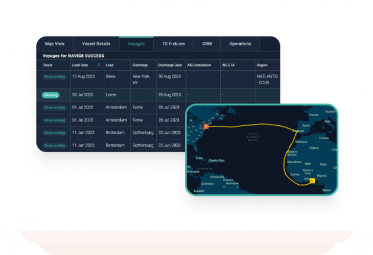 Navigate - Centralized vessel tracking system screenshot 5