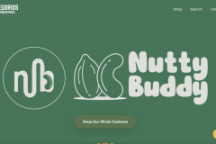 E-commerce website developed for st gregorios cashew, Kerala