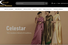 Fashion E-commerce Website Development for Celestar Fashions