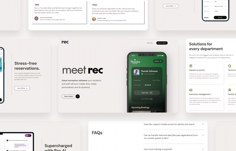 Rec Technologies: Website Design and Development screenshot 4