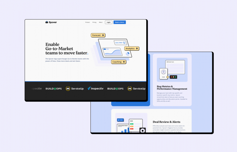 Spover: Transforming online presence with an innovative new website screenshot 2