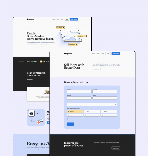 Spover: Transforming online presence with an innovative new website screenshot 1
