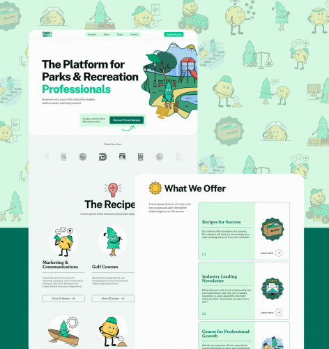 Parks & Recipes : An innovative online hub for Parks & Recreational professionals screenshot 2
