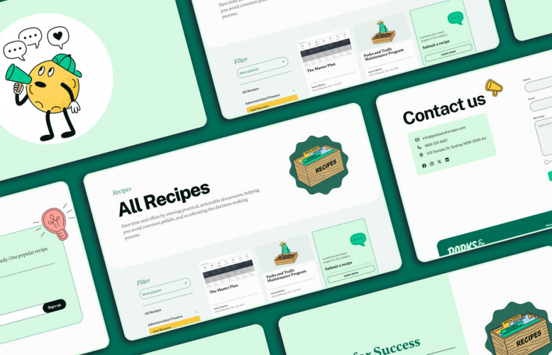 Parks & Recipes : An innovative online hub for Parks & Recreational professionals screenshot 3