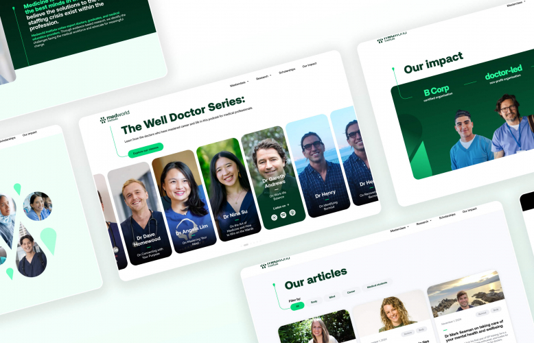 Medworld Institute: Bringing Medworld Institute to life online screenshot 3