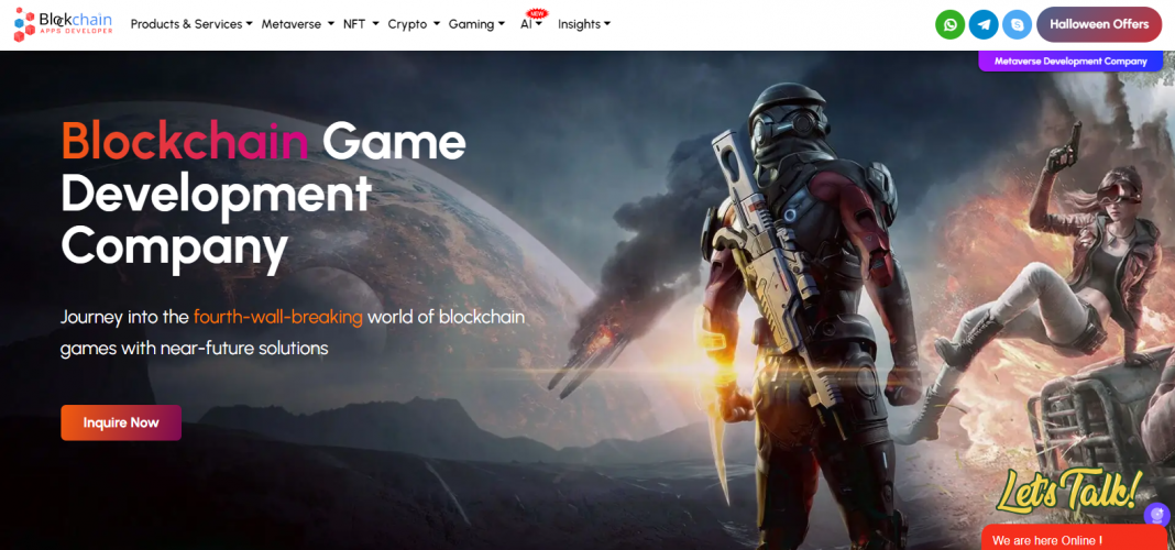 Blockchain Game Development screenshot 1