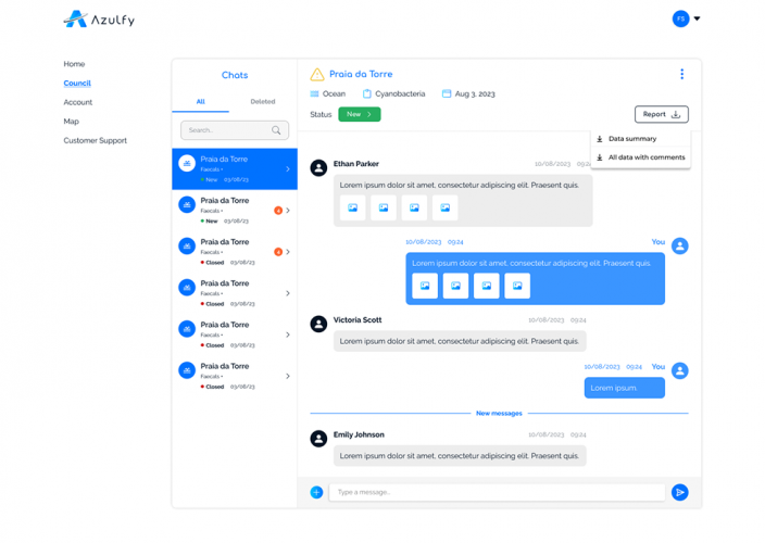Azulfy: AI-Powered Satellite Monitoring screenshot 2
