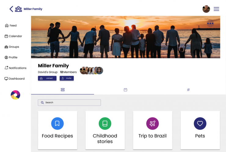 Family Wisdom - A Social Network for Families screenshot 2