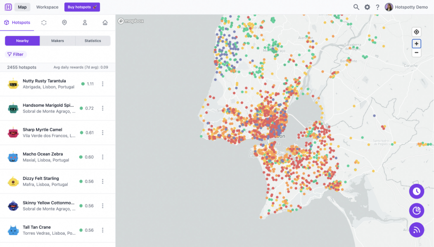 Hotspotty screenshot 2