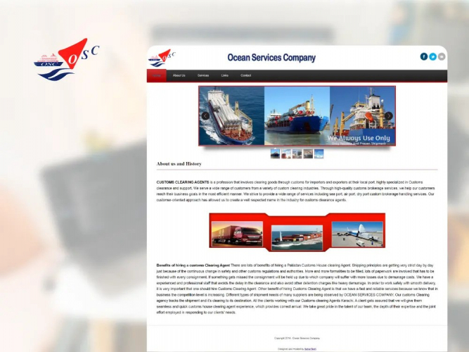 Ocean Services Company screenshot 1