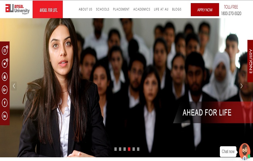 Ansal University screenshot 1