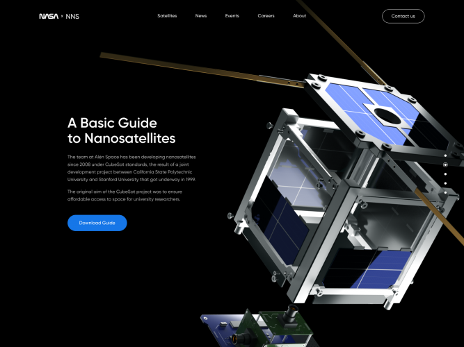 Satellite Landing Page screenshot 4