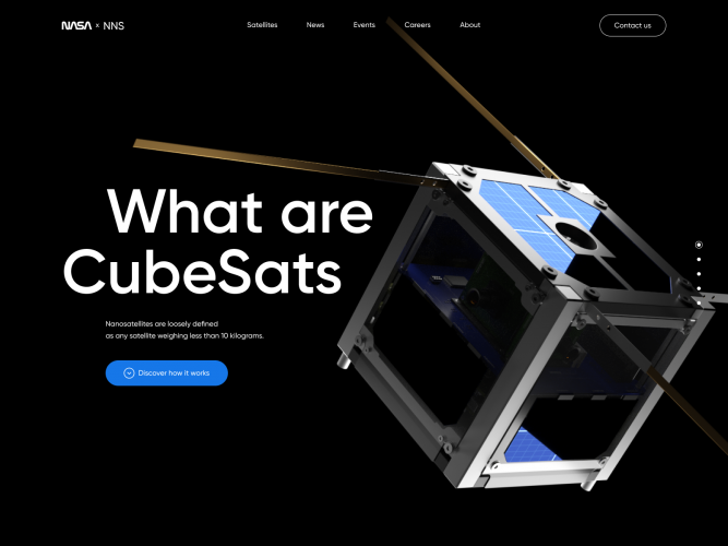 Satellite Landing Page screenshot 3