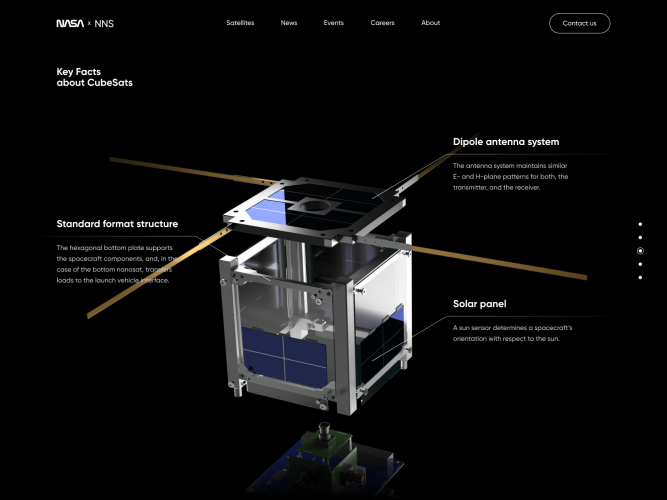 Satellite Landing Page screenshot 1