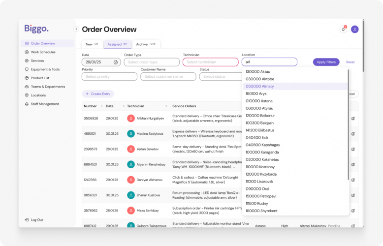 Custom CRM Solution screenshot 3