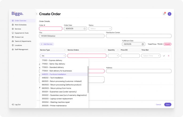 Custom CRM Solution screenshot 1