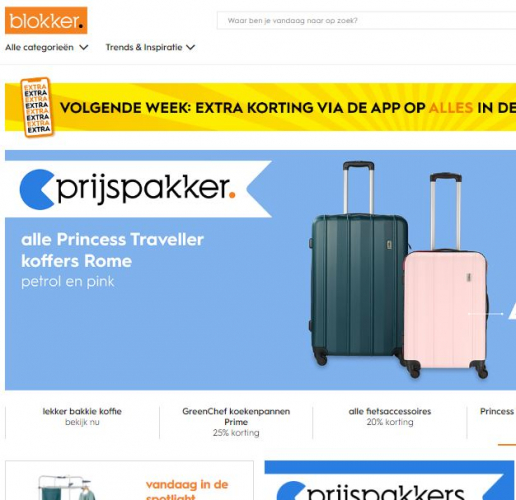 Ecommerce Development | Top Retail Chain of NL screenshot 1