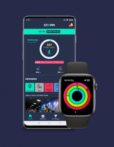 Steppi: Feature-Rich Watch App Development screenshot 1