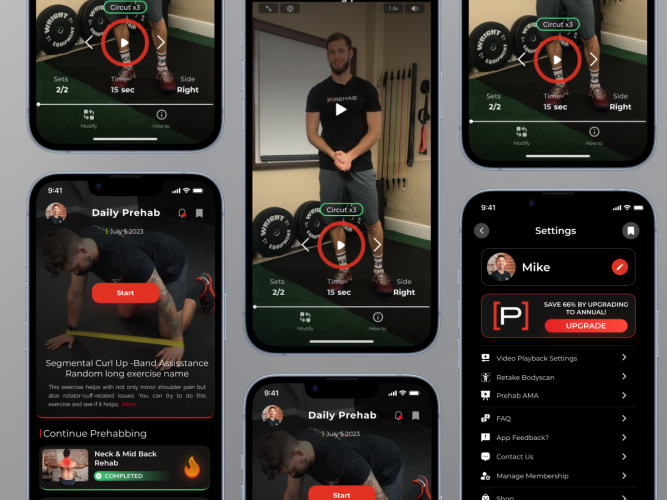 Prehab - Fitness App screenshot 2