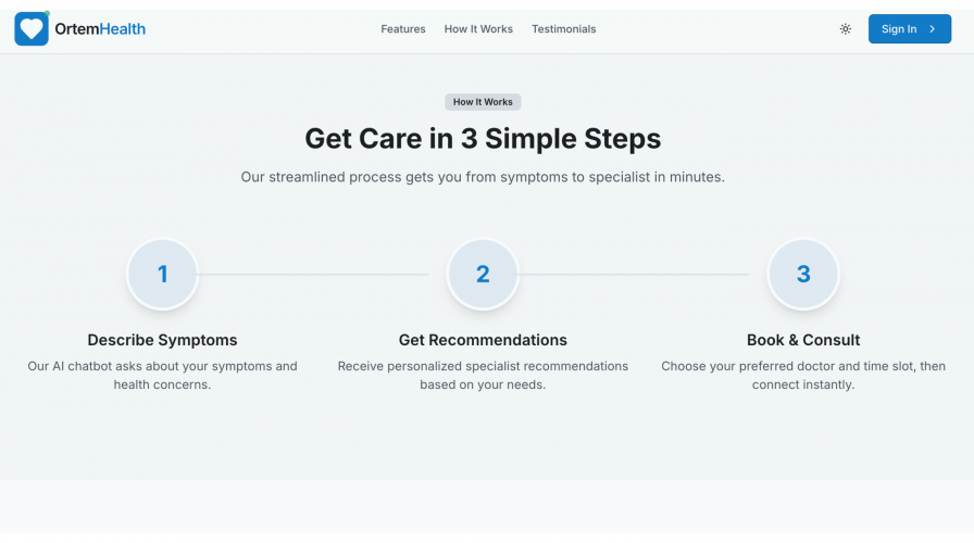 Ortem Health screenshot 3