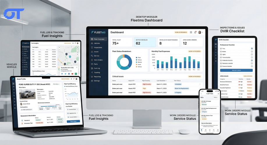 Fleet Maintenance & Management Platform screenshot 1