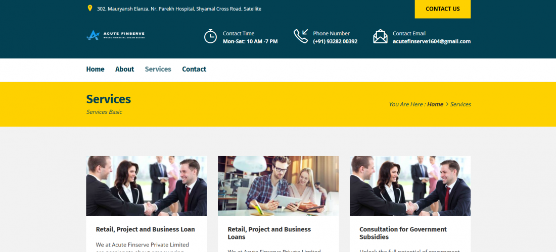 Acute Finserve screenshot 2