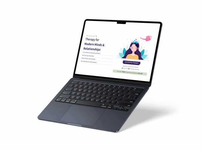 MoonMinds, Therapist Booking Platform, Mental Health Industry screenshot 3