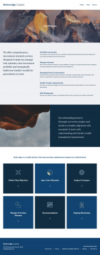 Wealth management website build & re-brand for an UHNW Audience screenshot 4