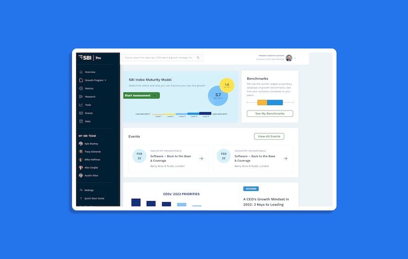 A Custom Growth Platform for Consulting Clients screenshot 1