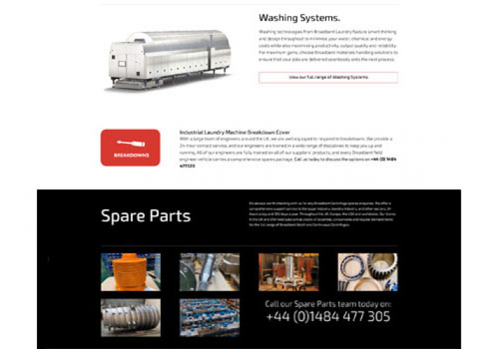 Broadbent Website screenshot 3