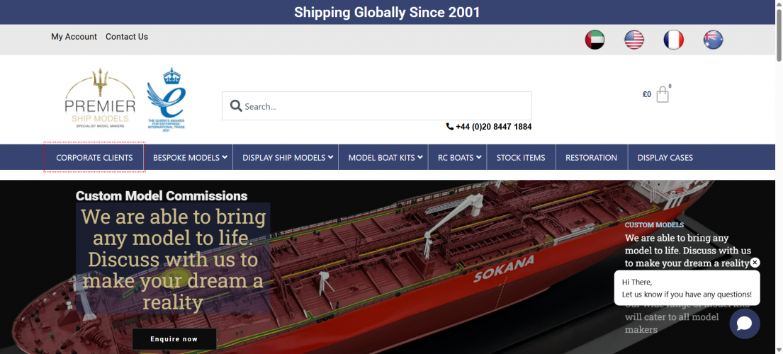 Premier Ship Models screenshot 1