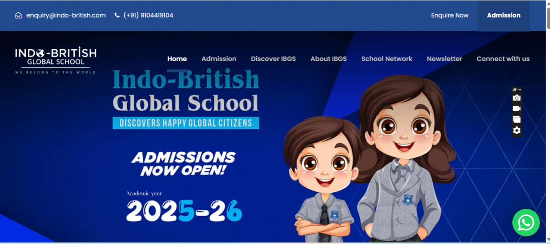 Indo British School screenshot 1