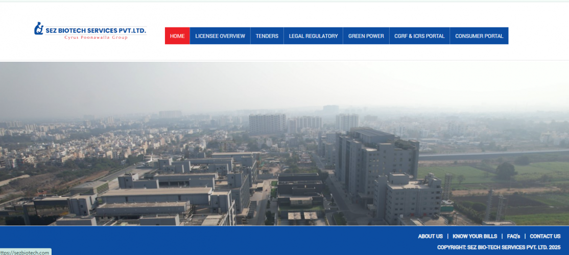 SEZ BIOTECH SERVICES PVT.LTD.-Cyrus Poonawalla Group screenshot 1