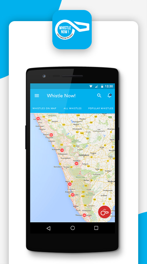WhistleNow! | World’s first anti-corruption mobile platform screenshot 1