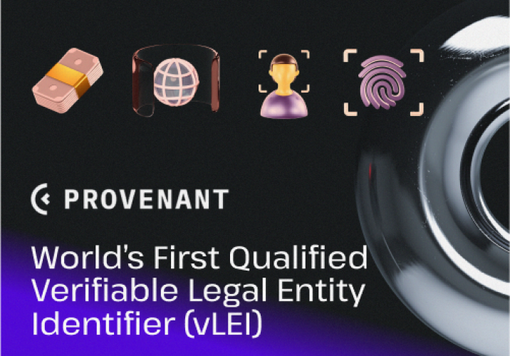 PROVENANT – Digital Identity Verification for the Global Financial System screenshot 1