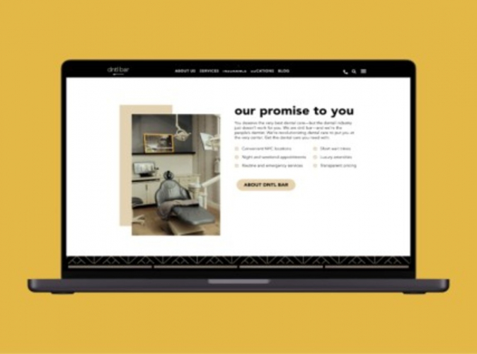 DNTL BAR WORDPRESS WEBSITE DEVELOPMENT screenshot 2