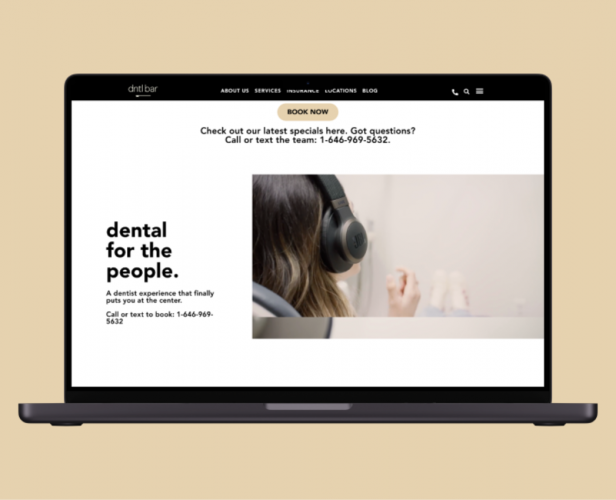 DNTL BAR WORDPRESS WEBSITE DEVELOPMENT screenshot 3