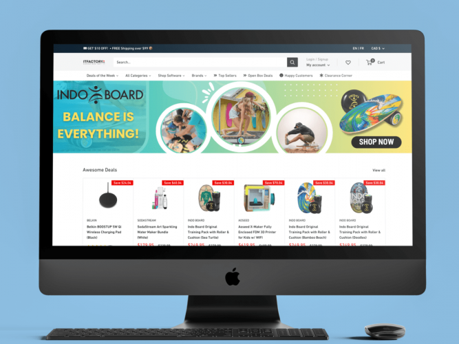 TECH ACCESSORIES MAGENTO WEBSITE DEVELOPMENT screenshot 2