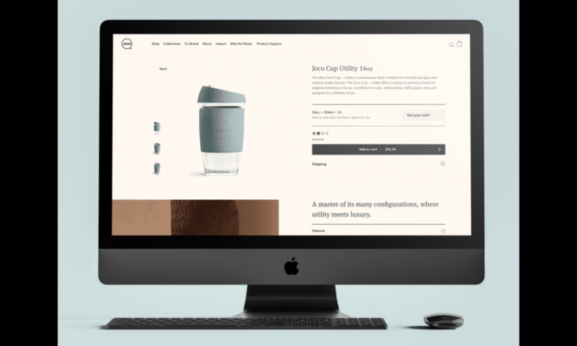 JOCO: ECOMMERCE WEBSITE DEVELOPMENT screenshot 2