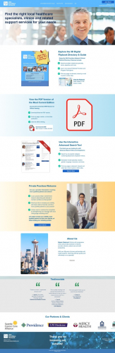USA PROVIDERS NETWORK WORDPRESS WEBSITE DEVELOPMENT  screenshot 1