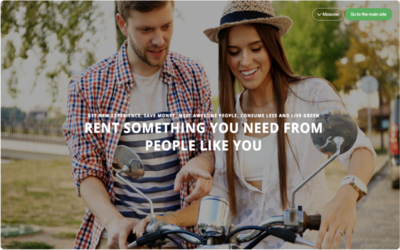 Digital Rental Marketplace Platform with Transaction Automation screenshot 1